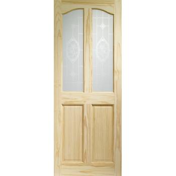 Pine Rio Glazed Internal Wooden Interior Door